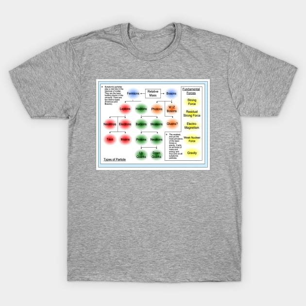 Particle Physics In A Nutshell T-Shirt by Spacestuffplus